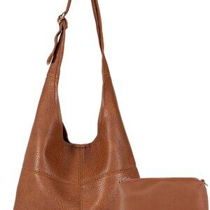 Hobo Bags Purse for Women Ultra Soft Foldable Shoulder Slouchy Handbags with Cos